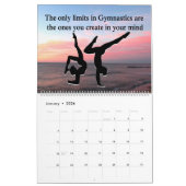LOVELL INSPIRIEREND GYMNASTICS QUOTE CALENDAR KALENDER (Jan 2026)