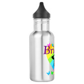 LOVELL PERSONALISIERTE GYMNASTIK HERZWASSERFLASCHE TRINKFLASCHE (Links)