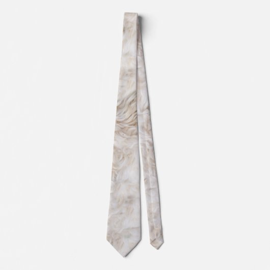 LOVELL SOFT CURLY HUND FUR KRAWATTE (Vorderseite)