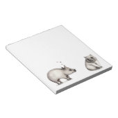 Lovelorn Wombats Notizblock (angewinkelt)