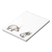 Lovelorn Wombats Notizblock (Rotiert)
