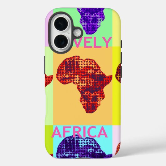 LOVELY AFRICA Case-Mate iPhone HÜLLE (Rückseite)