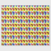 LOVELY AFRICA GESCHENKPAPIER (Flach)