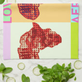 LOVELY AFRICA GESCHIRRTUCH (Gefaltet)