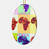 LOVELY AFRICA KERAMIKORNAMENT (Links)