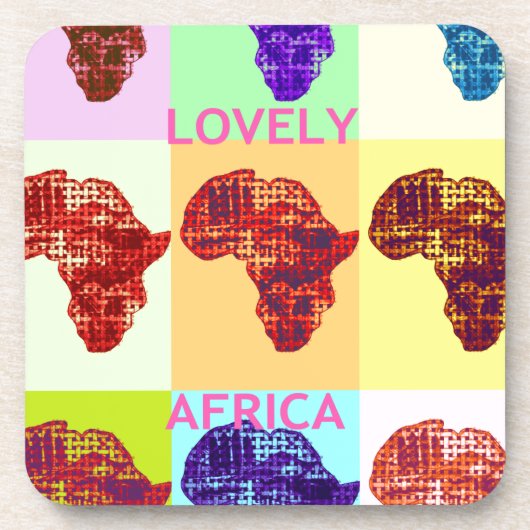LOVELY AFRICA UNTERSETZER (Vorderseite)
