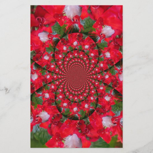 Lovely Alien Crimson Briefpapier (Vorderseite)