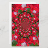 Lovely Alien Crimson Briefpapier (Vorne/Hinten)