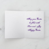 Lovely Angel Easter Greeting Card Karte (Innenseite)