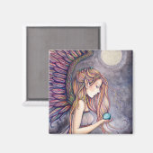 Lovely Angel Magnet von Molly Harrison (Vorderseite/Rückseite)