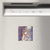 Lovely Angel Magnet von Molly Harrison (In Situ (Geschirrspüler))