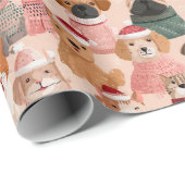 lovely animal design geschenkpapier (Rolleneckpunkt)