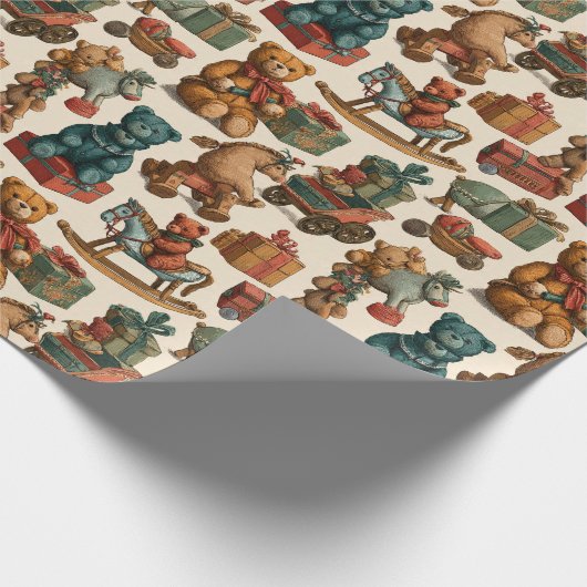 lovely animal design pattern geschenkpapier (Ecke)