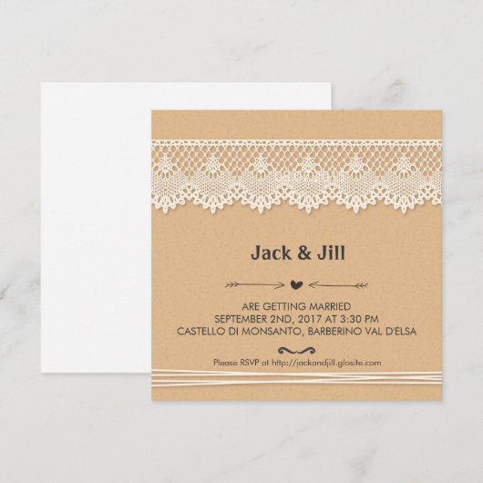 LOVELY ANKÜNDIGUNG (Vorne/Hinten)