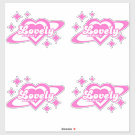 Lovely Aufkleber