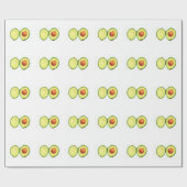 Lovely Avocado 4Florence Geschenkpapier (Flach)