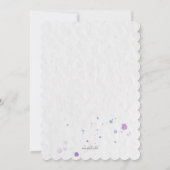 Lovely Ballerina Einladung (Rückseite)