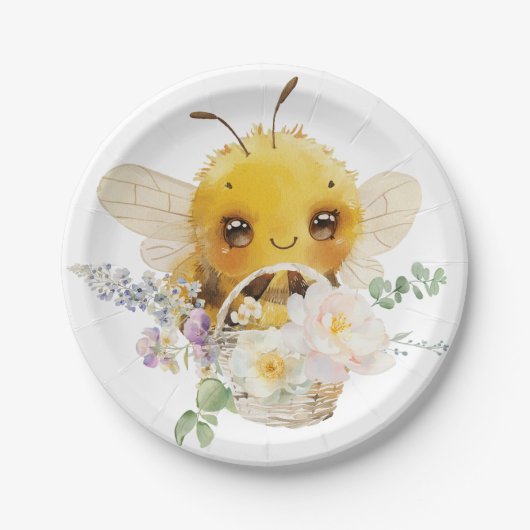 Lovely Bee 7'' Paper Tellers Pappteller (Vorderseite)