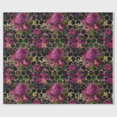 Lovely Bee Series Design 21 Geschenkpapier (Flach)