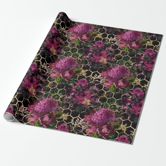 Lovely Bee Series Design 21 Geschenkpapier (Ungerollt)