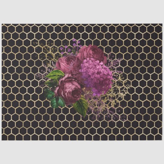 Lovely Bee Series Design 53 Seidenpapier (Vorderseite)
