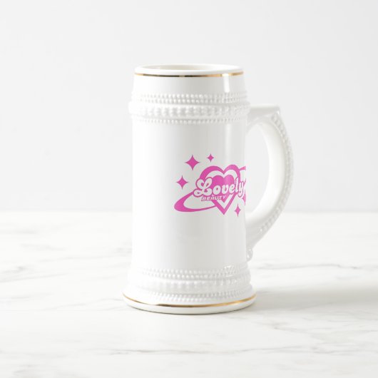 Lovely Bierglas (VorderseiteRechts)
