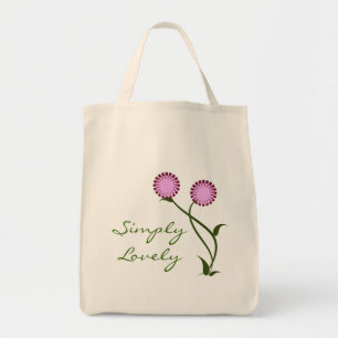 Lovely Blooms Bag, Lavendel Tragetasche