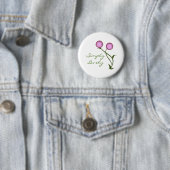 Lovely Blooms Button, Lavender Button (Beispiel)