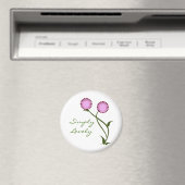Lovely Blooms Magnet, Lavender Magnet (In Situ (Geschirrspüler))