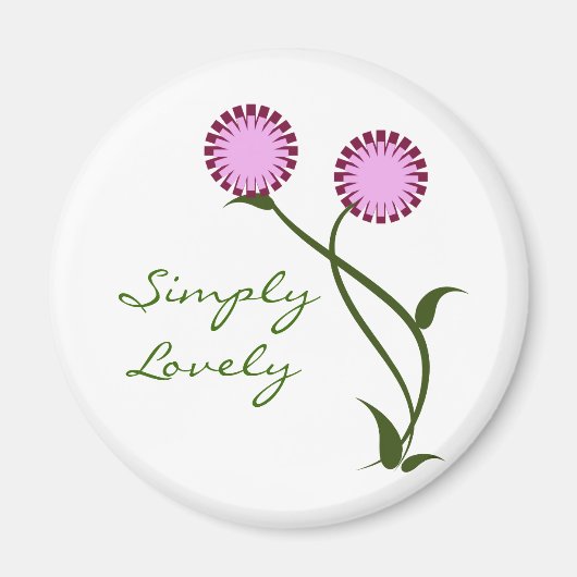 Lovely Blooms Magnet, Lavender Magnet (Vorne)
