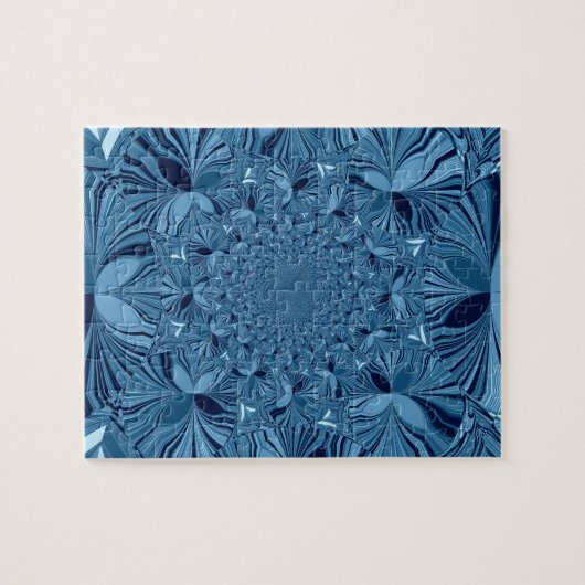 Lovely Blue Puzzle (Horizontal)