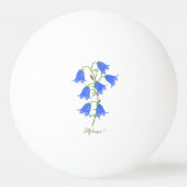 Lovely Bluebells Callaway Tischtennisball (Vorderseite)