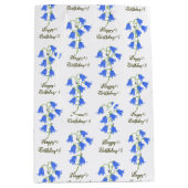 Lovely Bluebells White Mittlere Geschenktüte (Vorderseite)