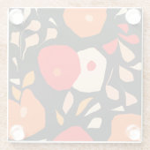 Lovely botanical Coaster Glasuntersetzer (Rückseite)