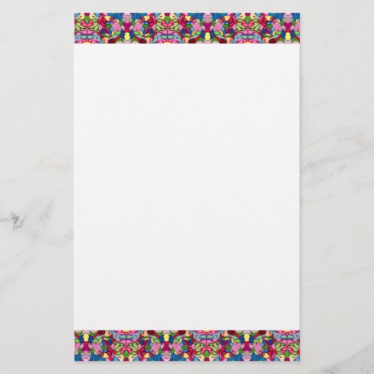 Lovely Bouquet Briefpapier (Vorderseite)