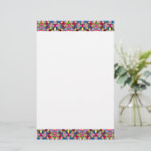 Lovely Bouquet Briefpapier (Stehend Vorderseite)