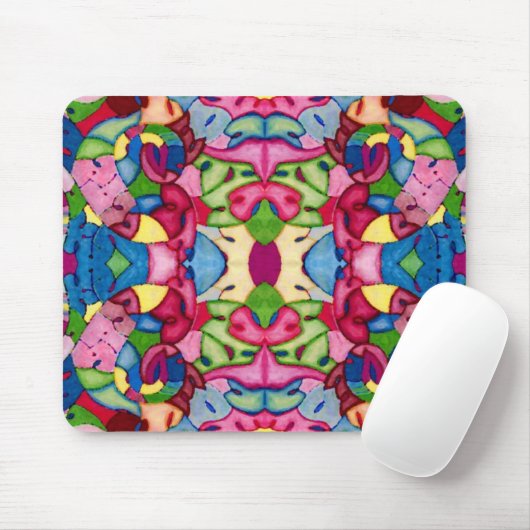 Lovely Bouquet Mousepad (Mit Mouse)