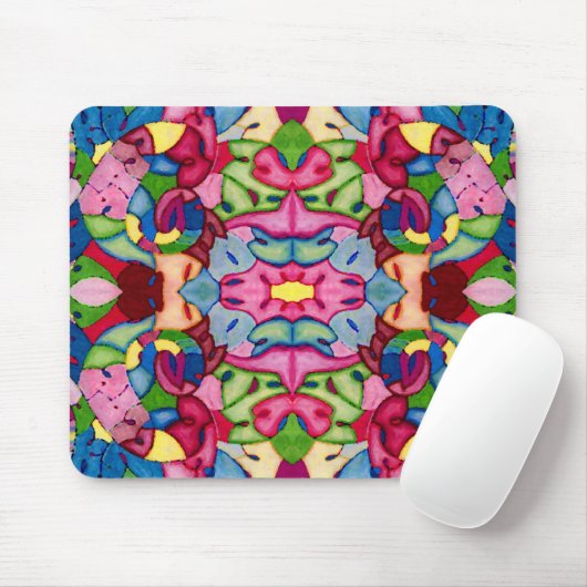 Lovely Bouquet Mousepad (Mit Mouse)