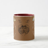 LOVELY BROWN ANGELIC TASSE (Zentrum)