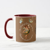 LOVELY BROWN ANGELIC TASSE (Links)
