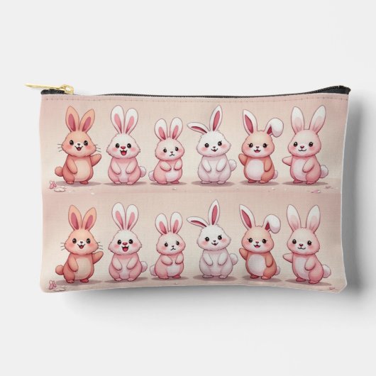 Lovely Bunnies Zubehörtasche (Vorderseite)