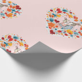 LOVELY BUNNY GESCHENKPAPIER (Ecke)