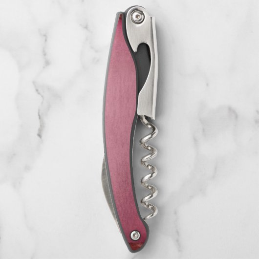 Lovely Burgundy Kellnermesser (Rückseite)