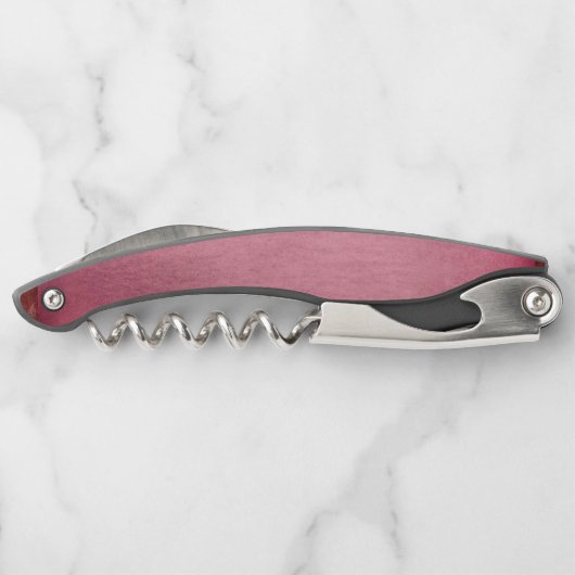 Lovely Burgundy Kellnermesser (Rückseite)