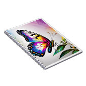 Lovely Butterfly Notizblock (Rechte Seite)
