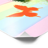 LOVELY BUTTERFLY OBST DES SPIRITS FOTODRUCK (Ecke)