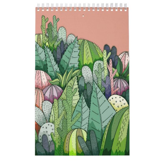 Lovely Cactus Garden Kalender (Titelbild)