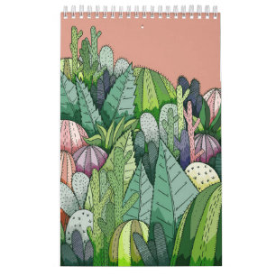 Lovely Cactus Garden Kalender