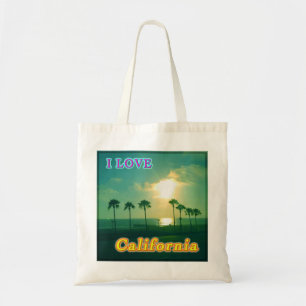 "Lovely California 1"-Beutel Tragetasche