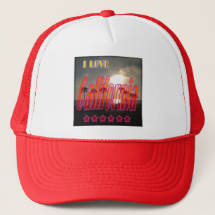 "Lovely California 3" Hat Truckerkappe